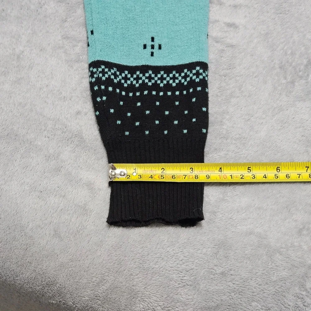 Rick and Morty Peace Among Worlds Ugly Christmas Sweater Adult XS Middle Finger‎